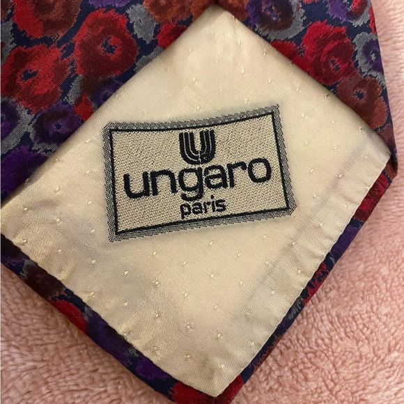 Ungaro Paris Floral Tie - Picture 7 of 9
